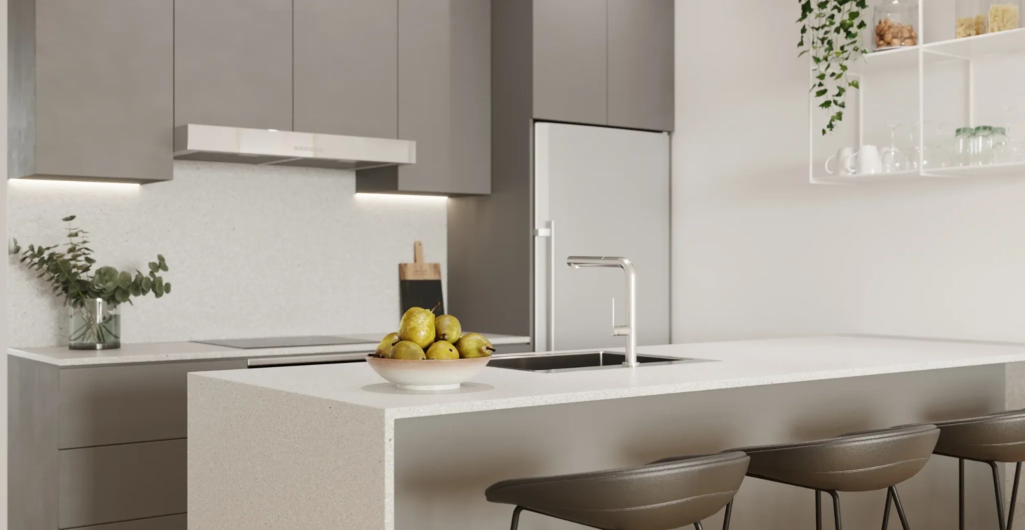  Close-up interior renderings, ready for social media publications