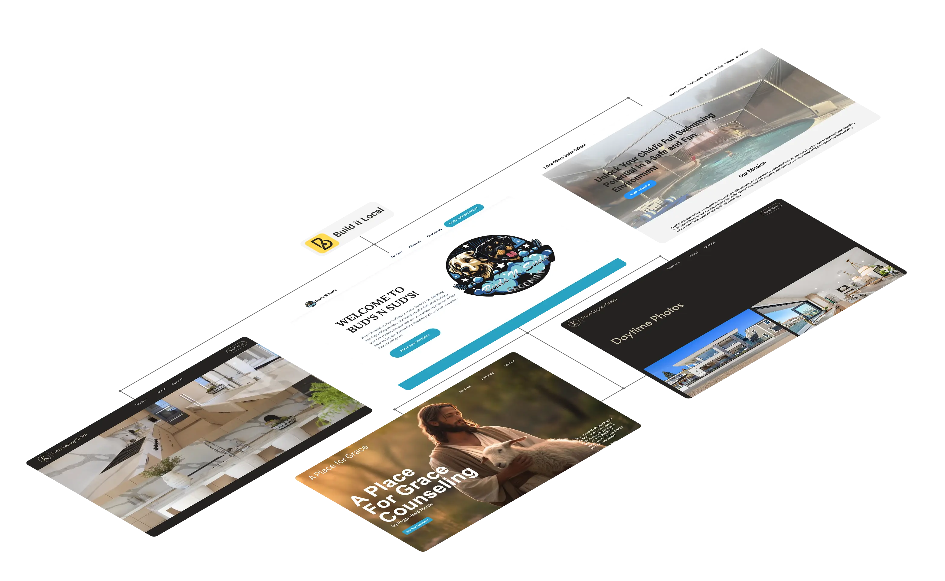 Build it Local Landing Page Example