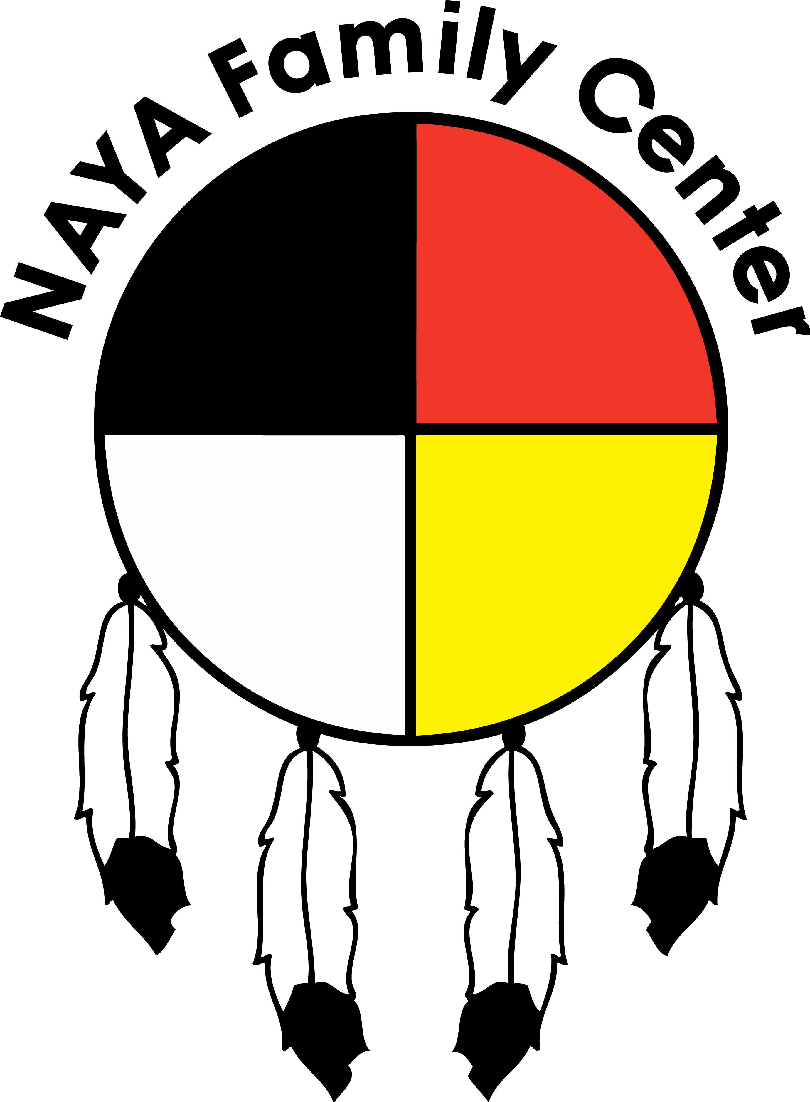NAYA official logo in PNG format with Native American design elements