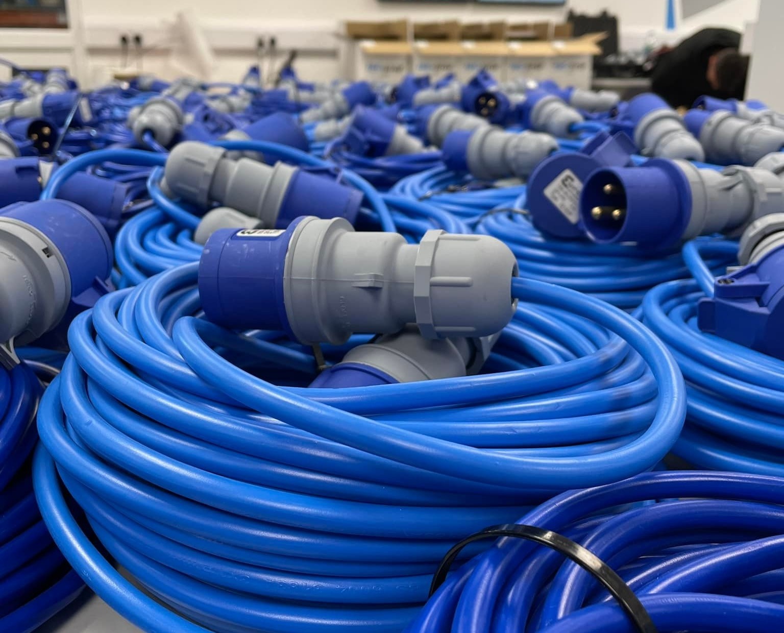 OEM wiring harnesses and cable assemblies used in industrial equipment and machinery