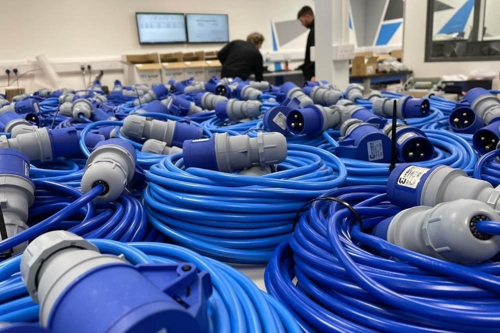Large-scale cable assembly production at a UK automotive wiring harness manufacturer
