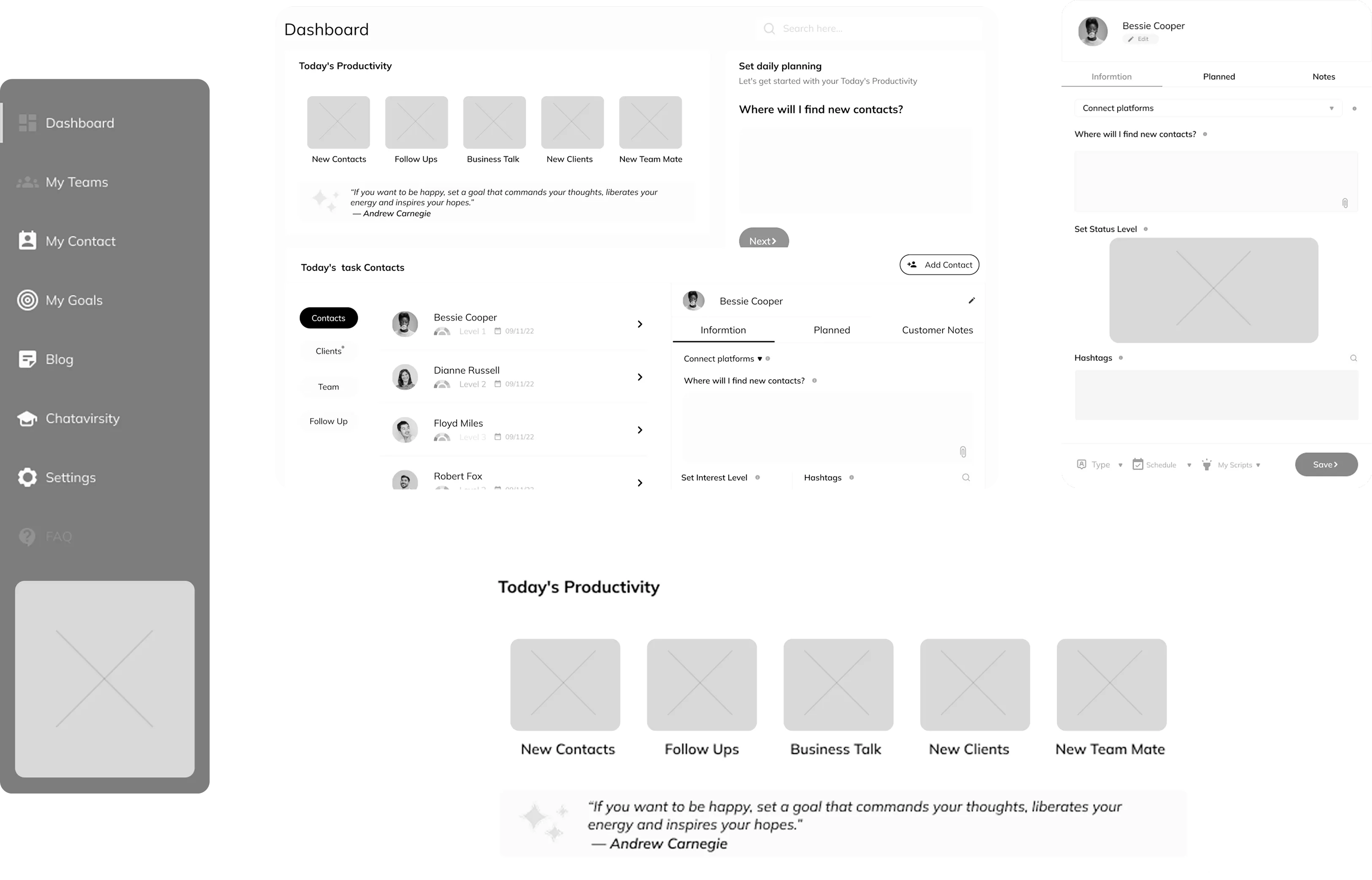 wireframes
