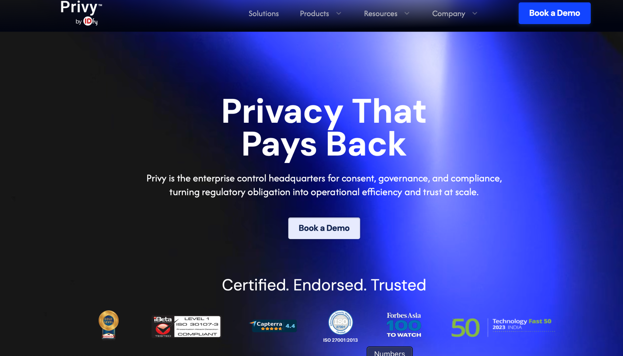 Privy Homepage