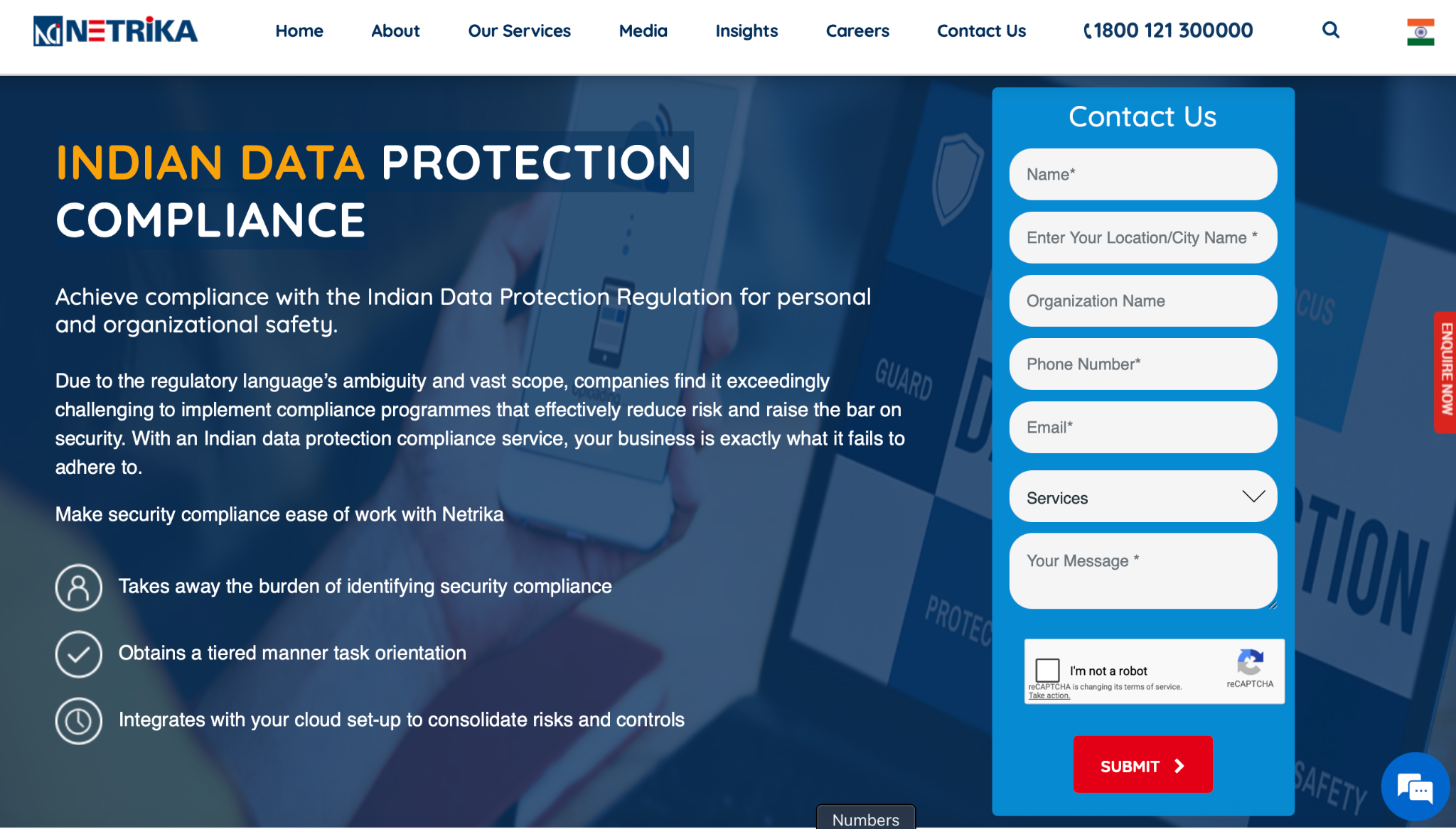 Netrika Homepage