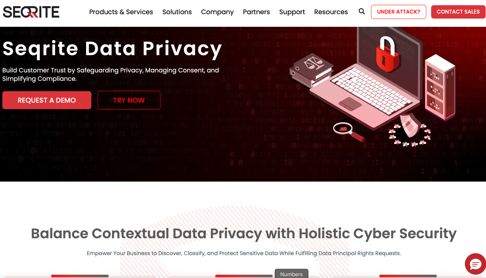 Seqrite Homepage