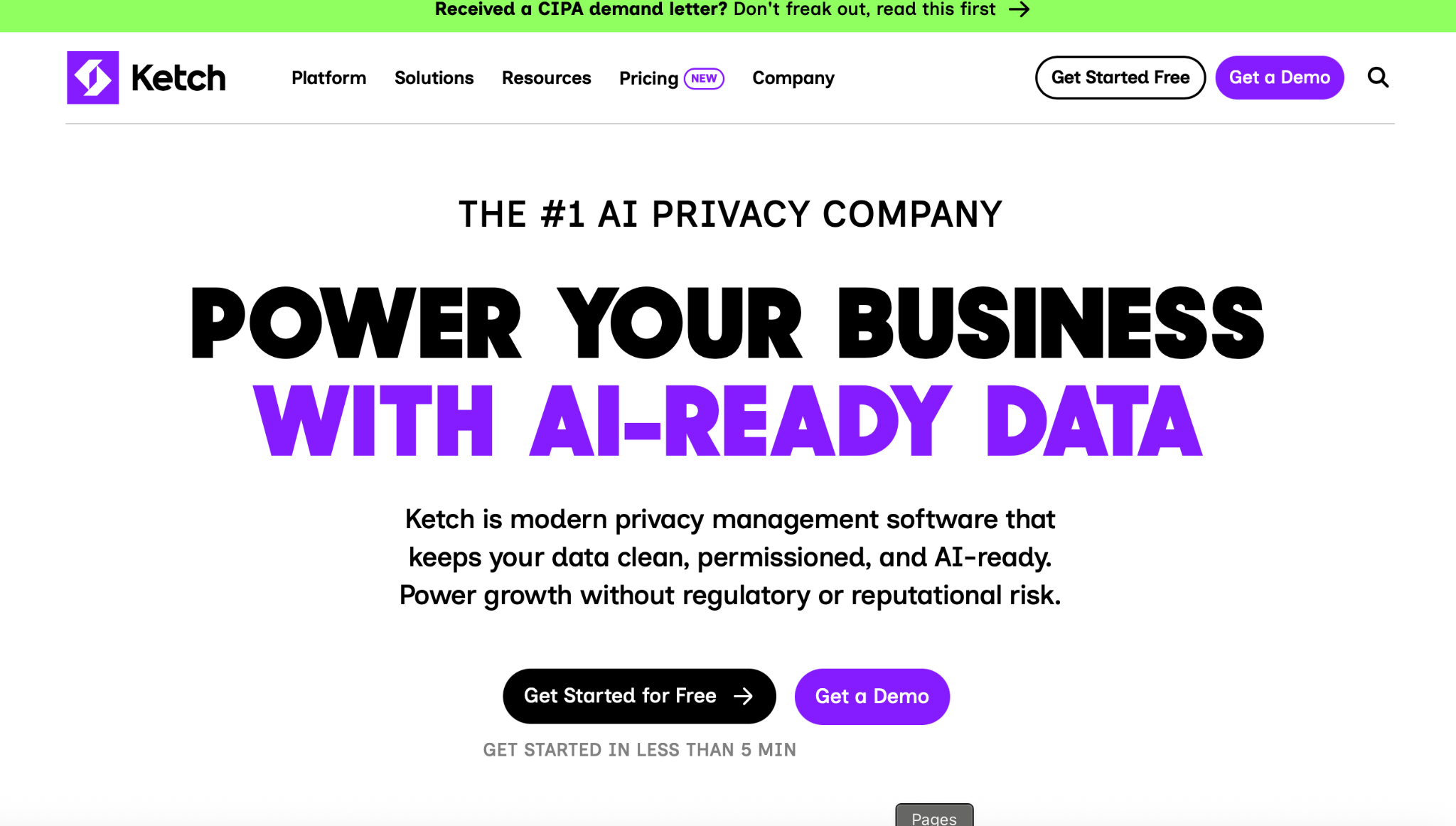 Ketch Homepage