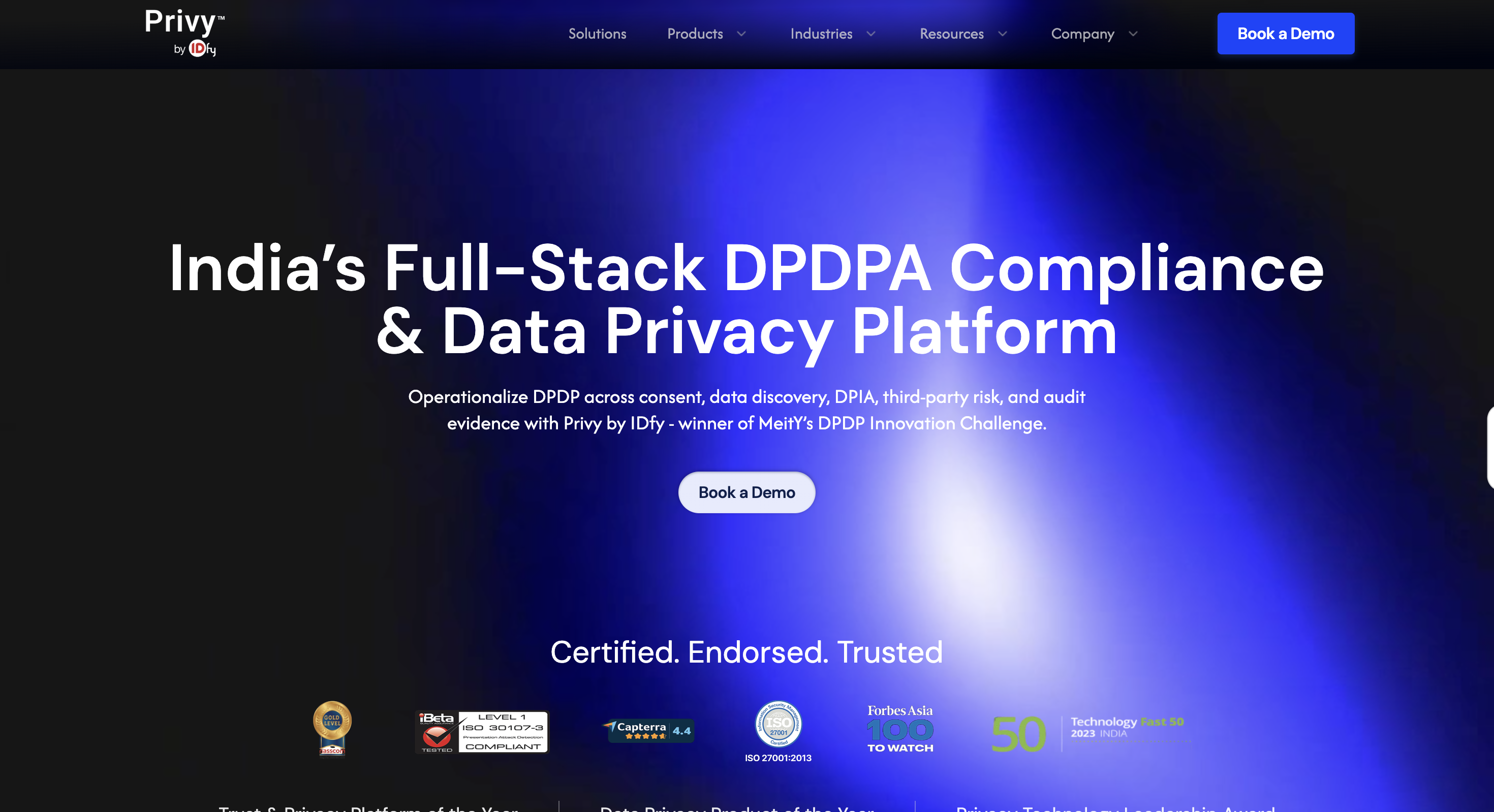 Privy by IDfy DPDPA platform