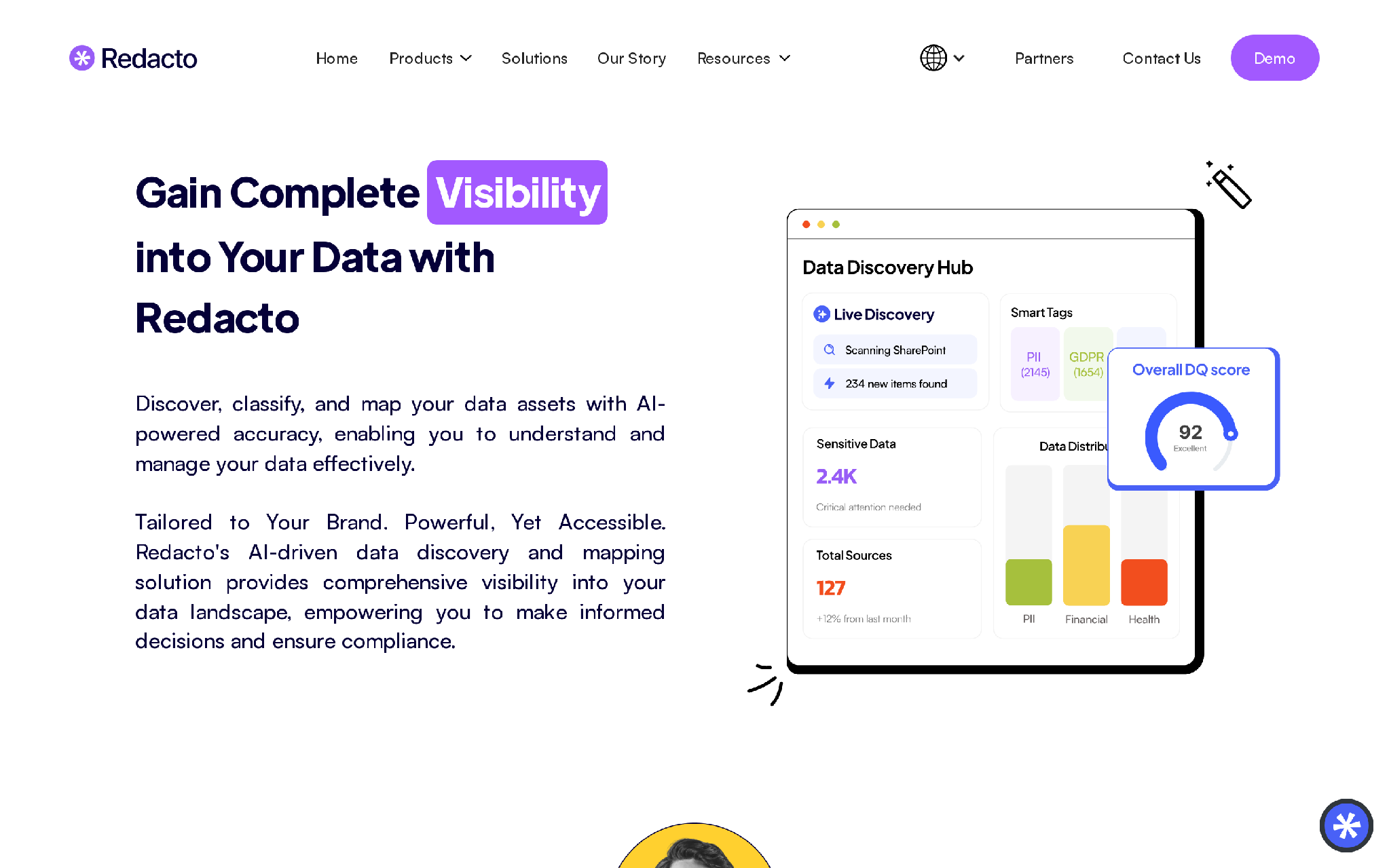 Redacto AI-Driven Data Discovery and Mapping