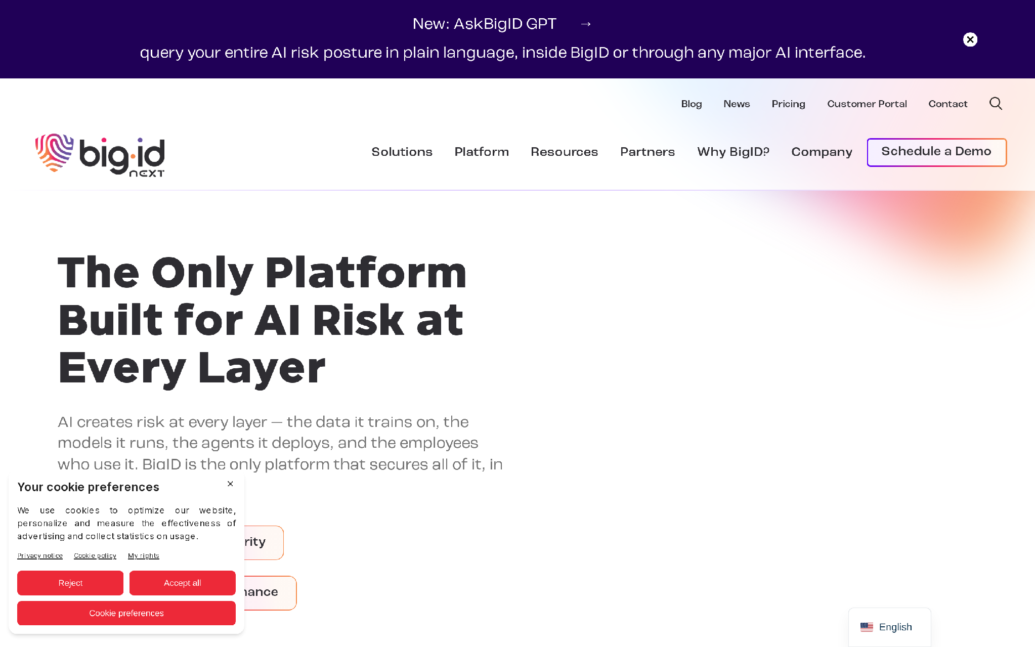 BigID data discovery platform