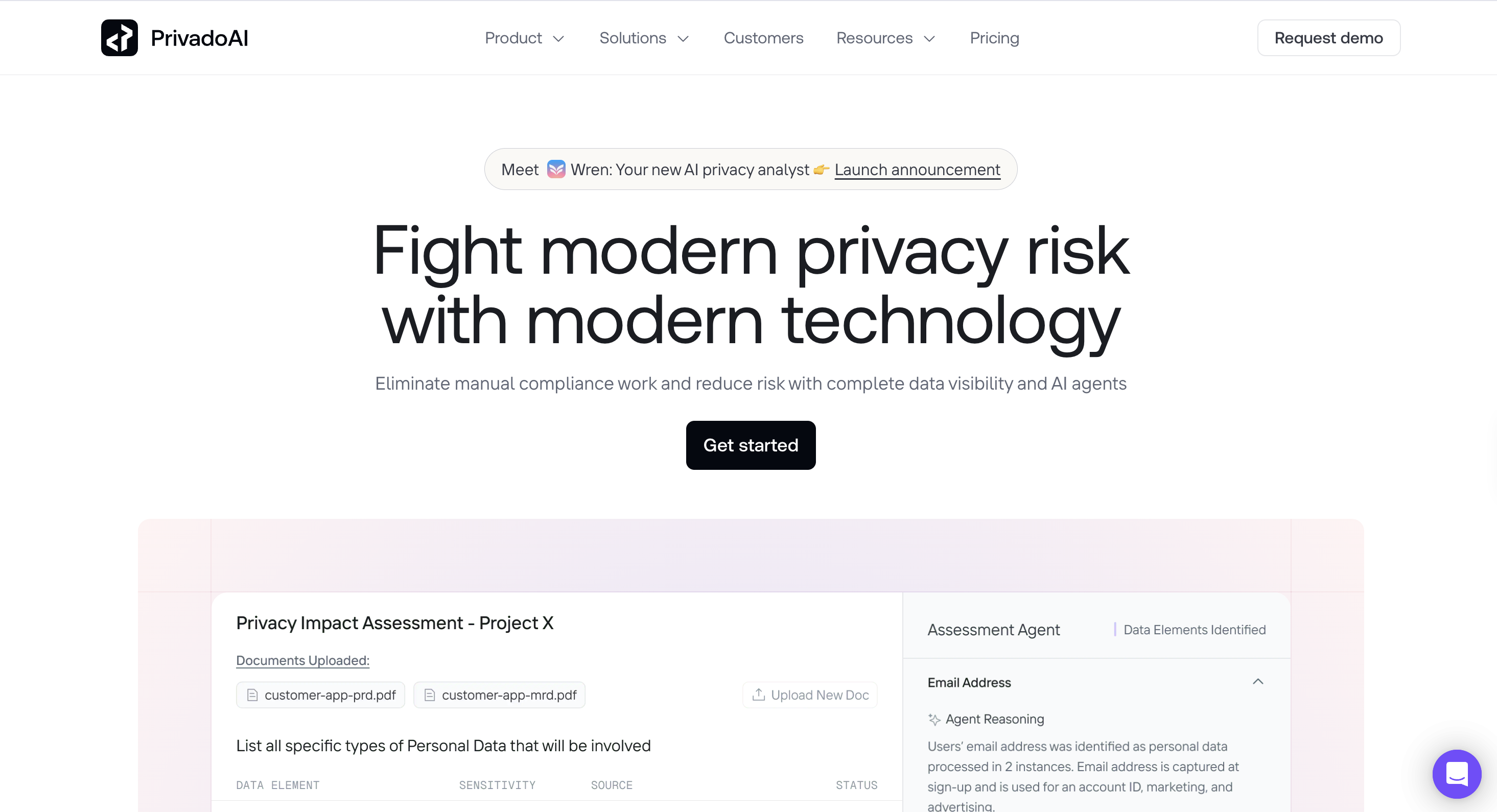Privado AI privacy assessment platform