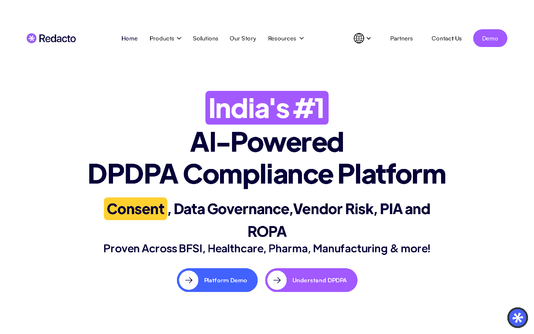 Redacto vendor risk management platform