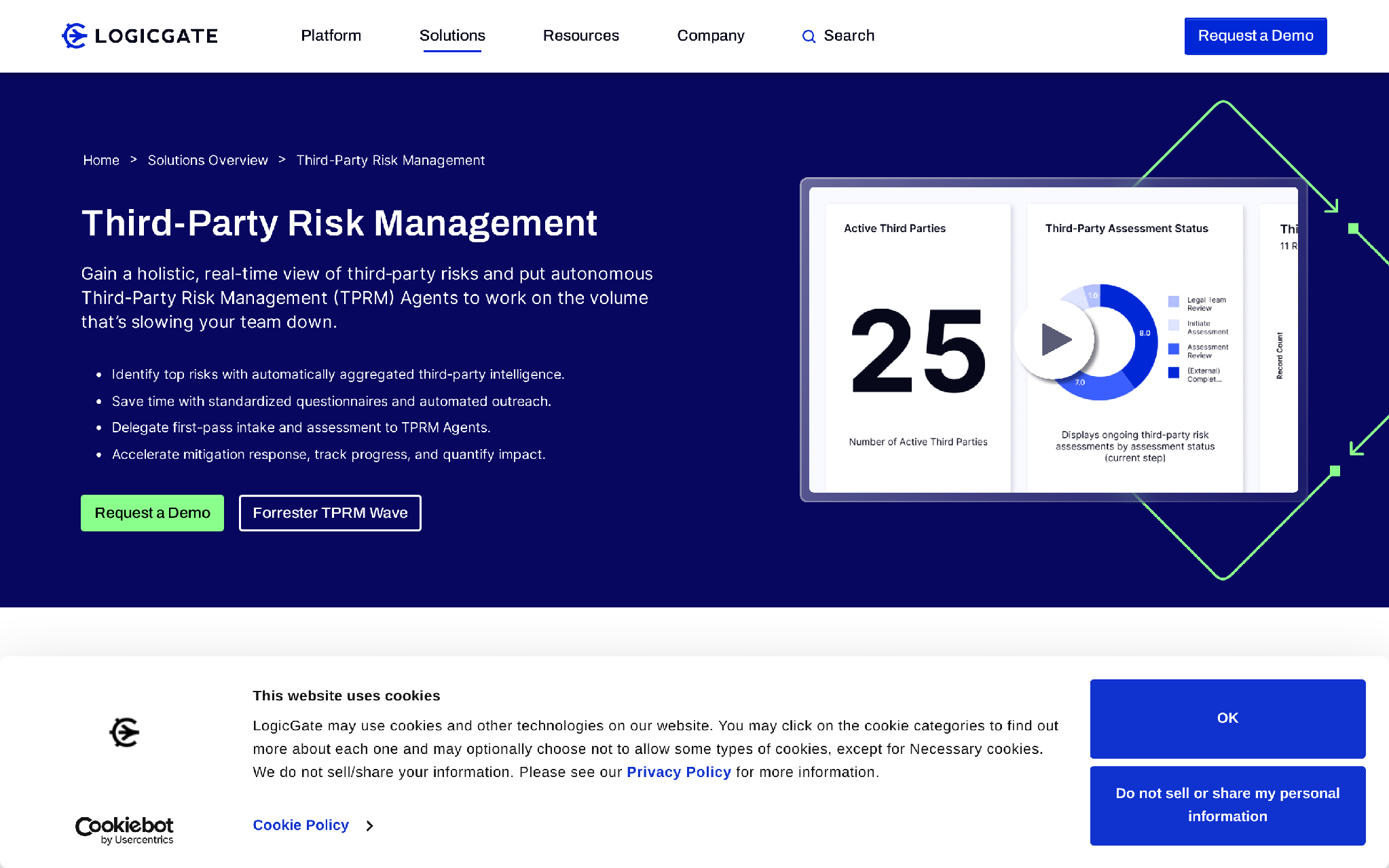 LogicGate third-party risk management