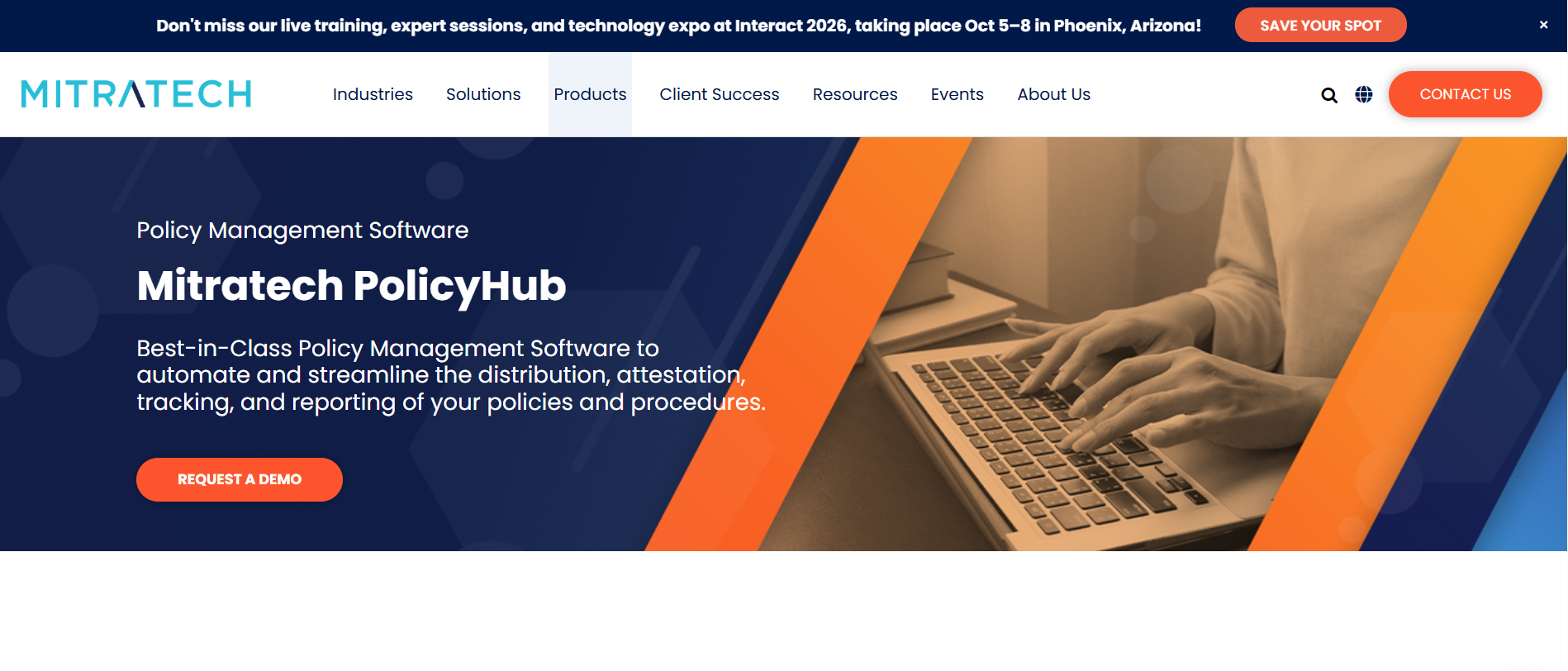 Mitratech PolicyHub policy management