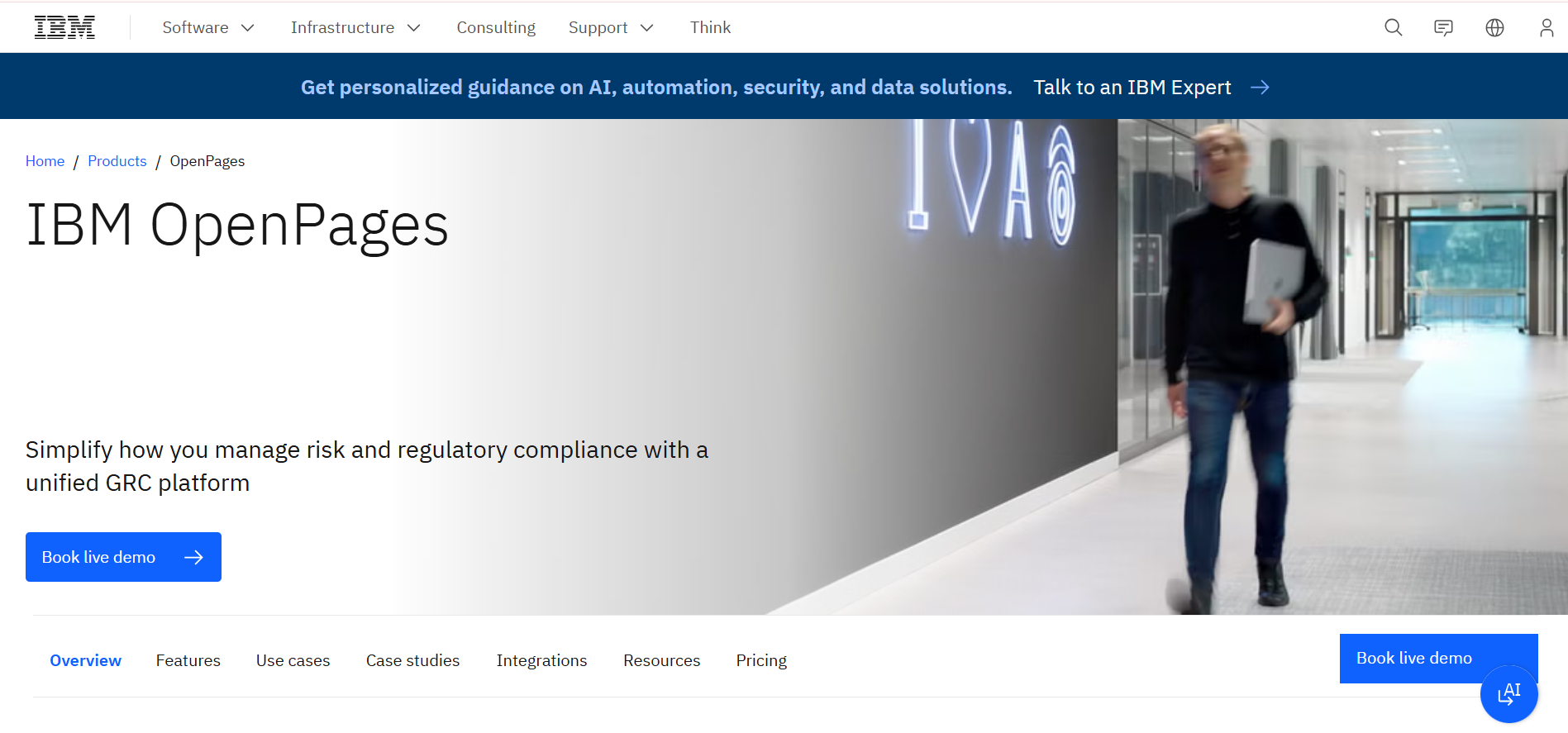 IBM OpenPages Policy Management module