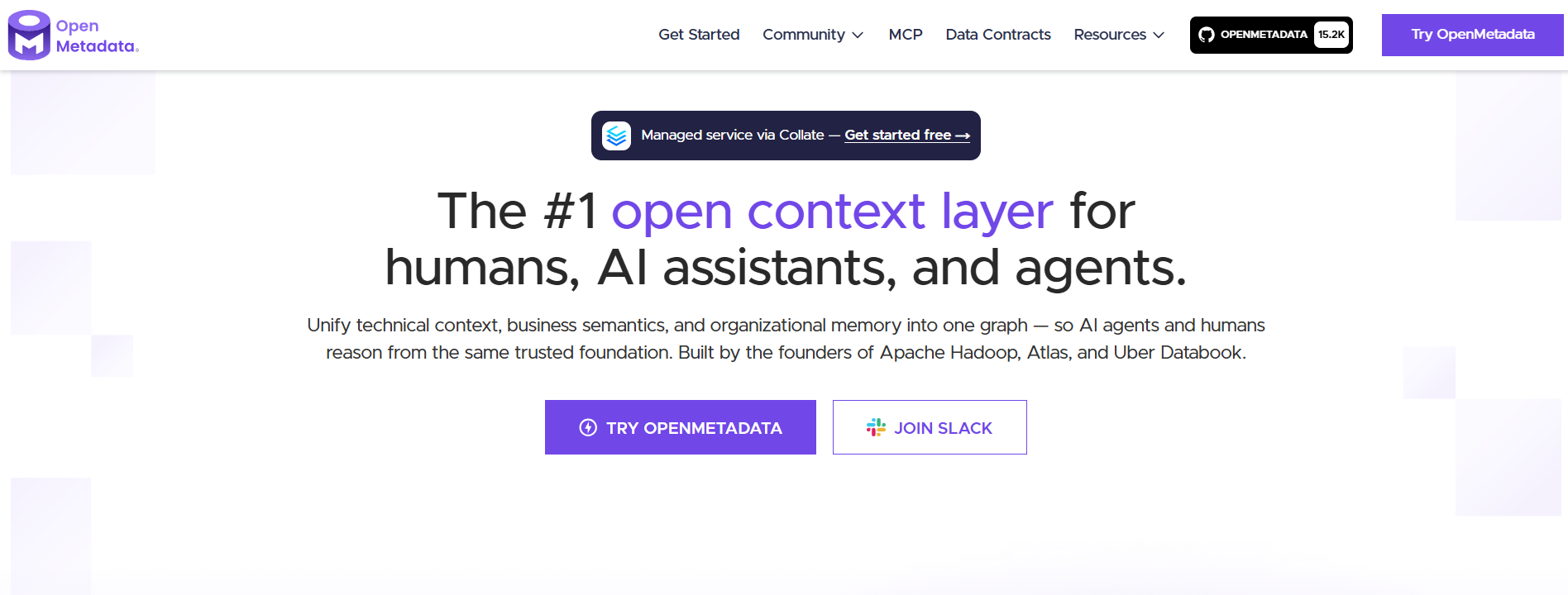 OpenMetadata open-source data discovery catalog