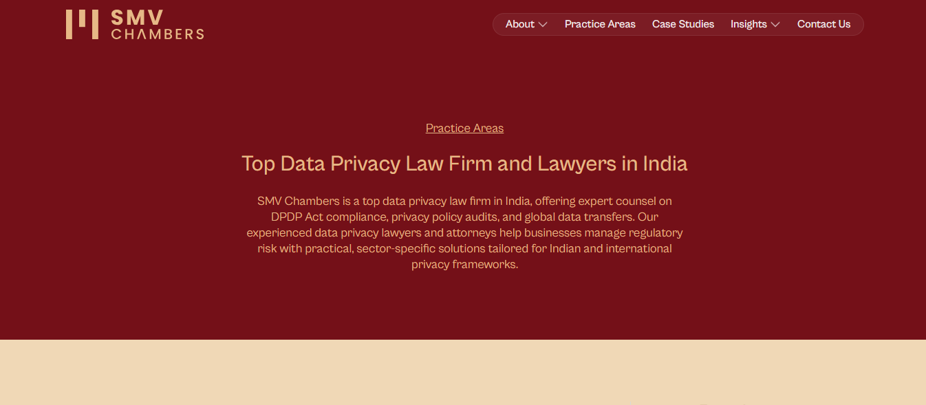 SMV Chambers Homepage