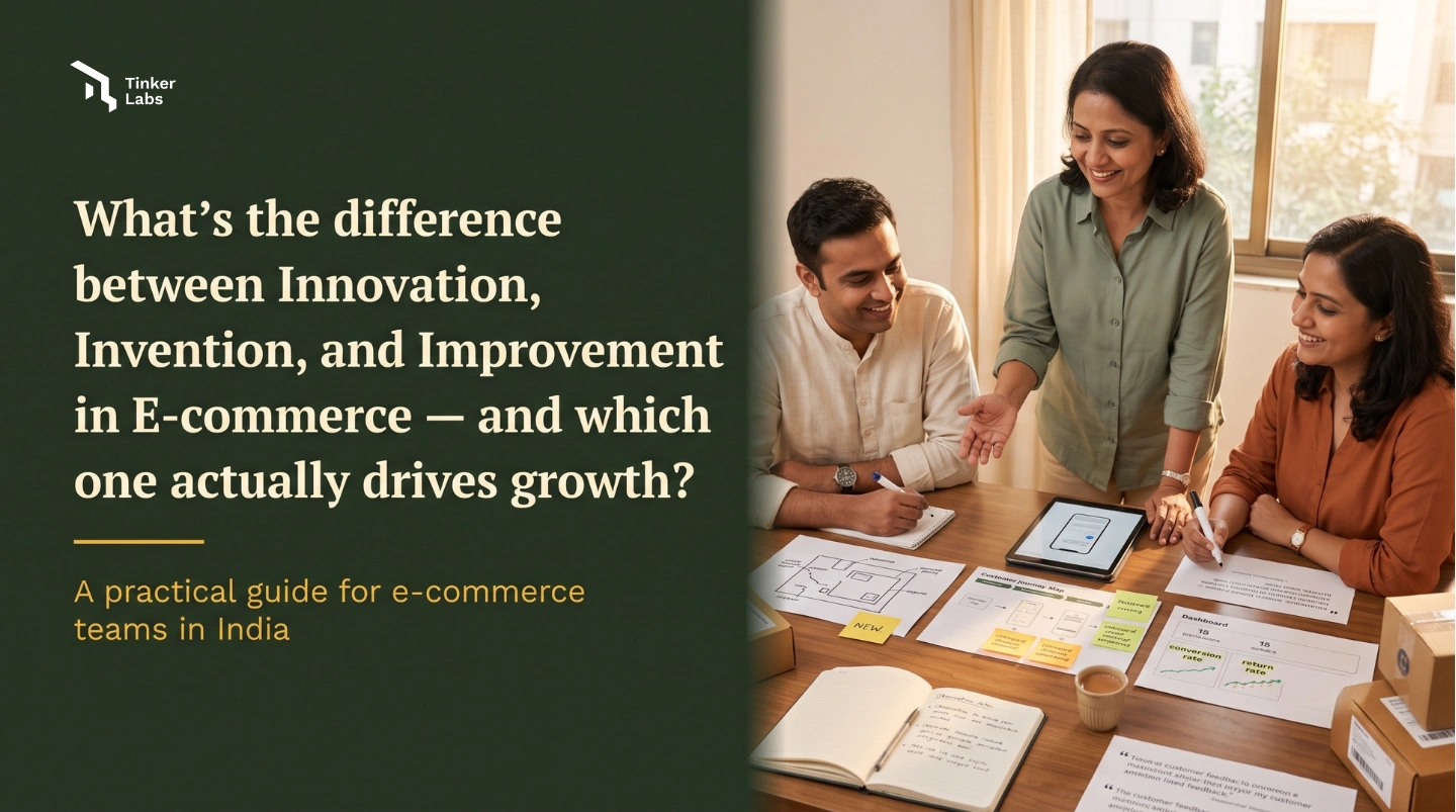 What's the Difference Between Innovation, Invention, and Improvement in E-commerce - and Which One Actually Drives Growth?
