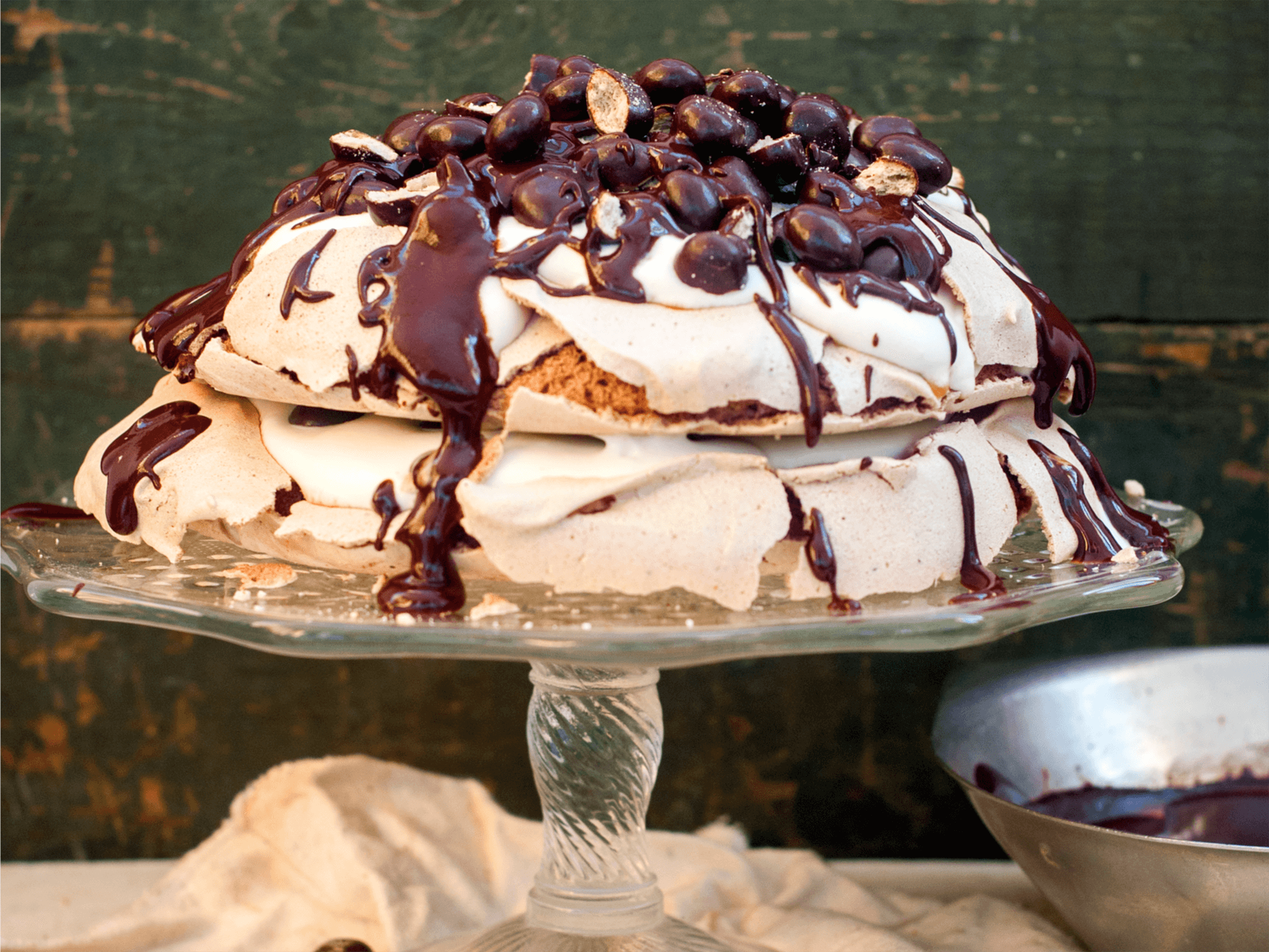 Minttusuklaa Pavlova