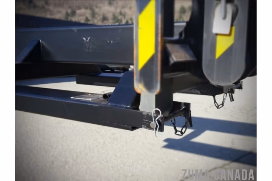 Close-up of mounting system on 10K truss jib boom attachment in Canada