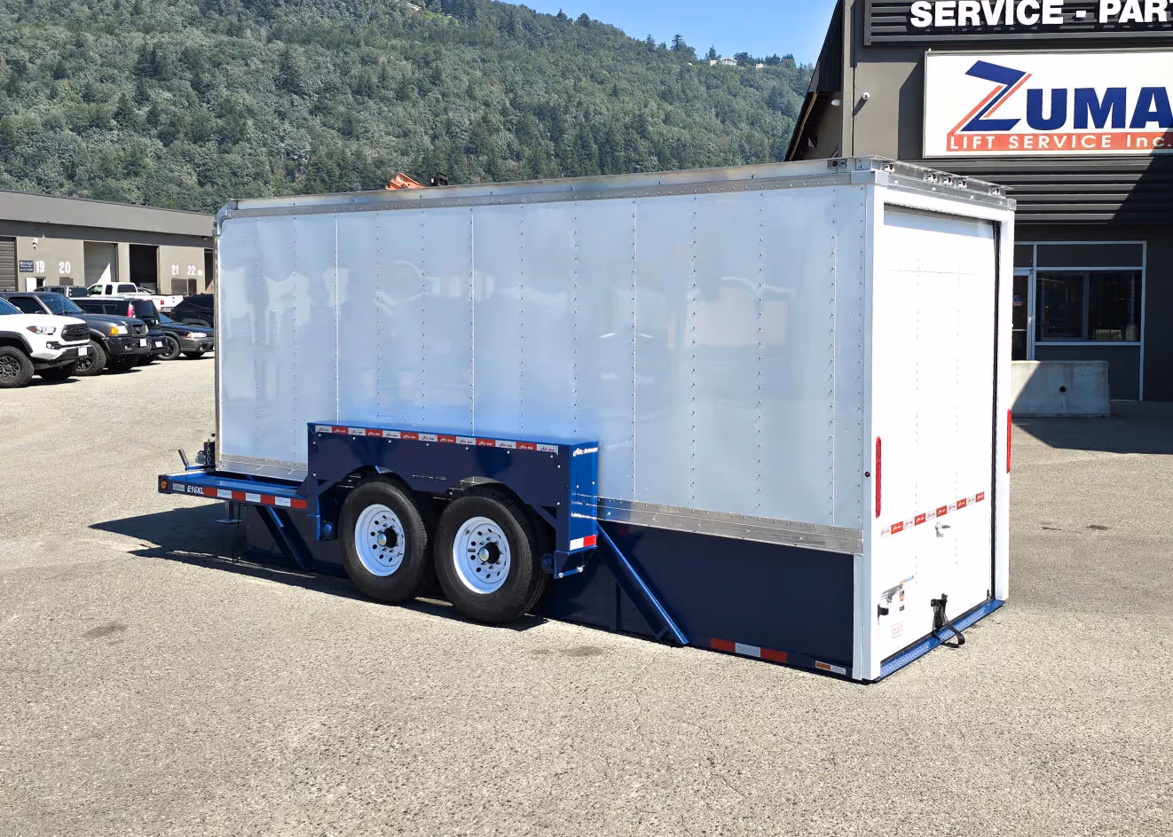 NEW Air-tow E-16 XL Enclosed Drop Deck Trailer