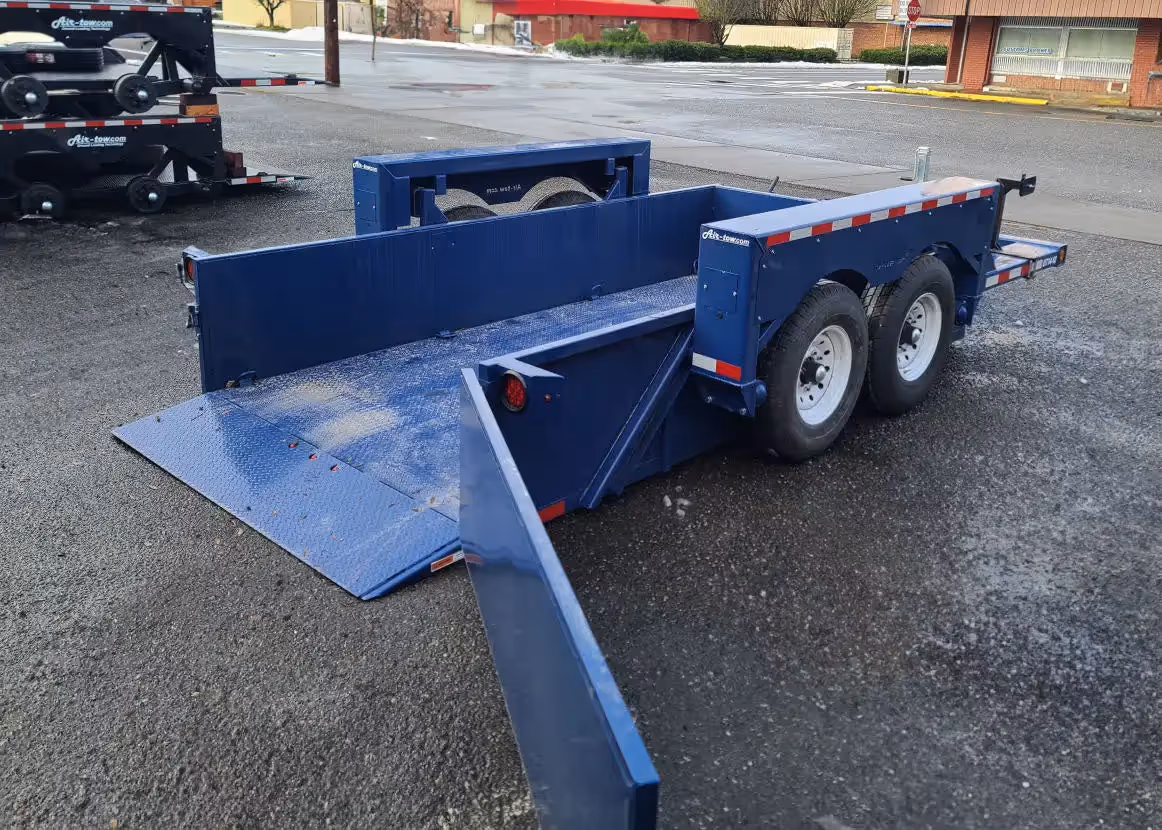 NEW Air-tow UT14-10 Utility Drop Deck Trailer