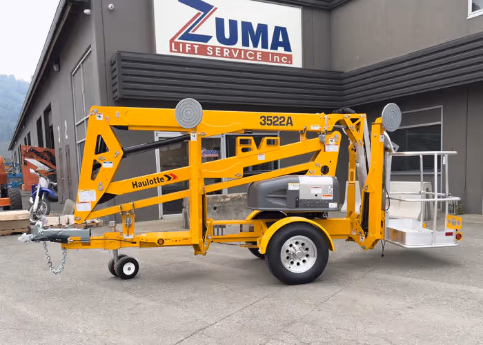 NEW Haulotte 3522A Towable Boom Lift