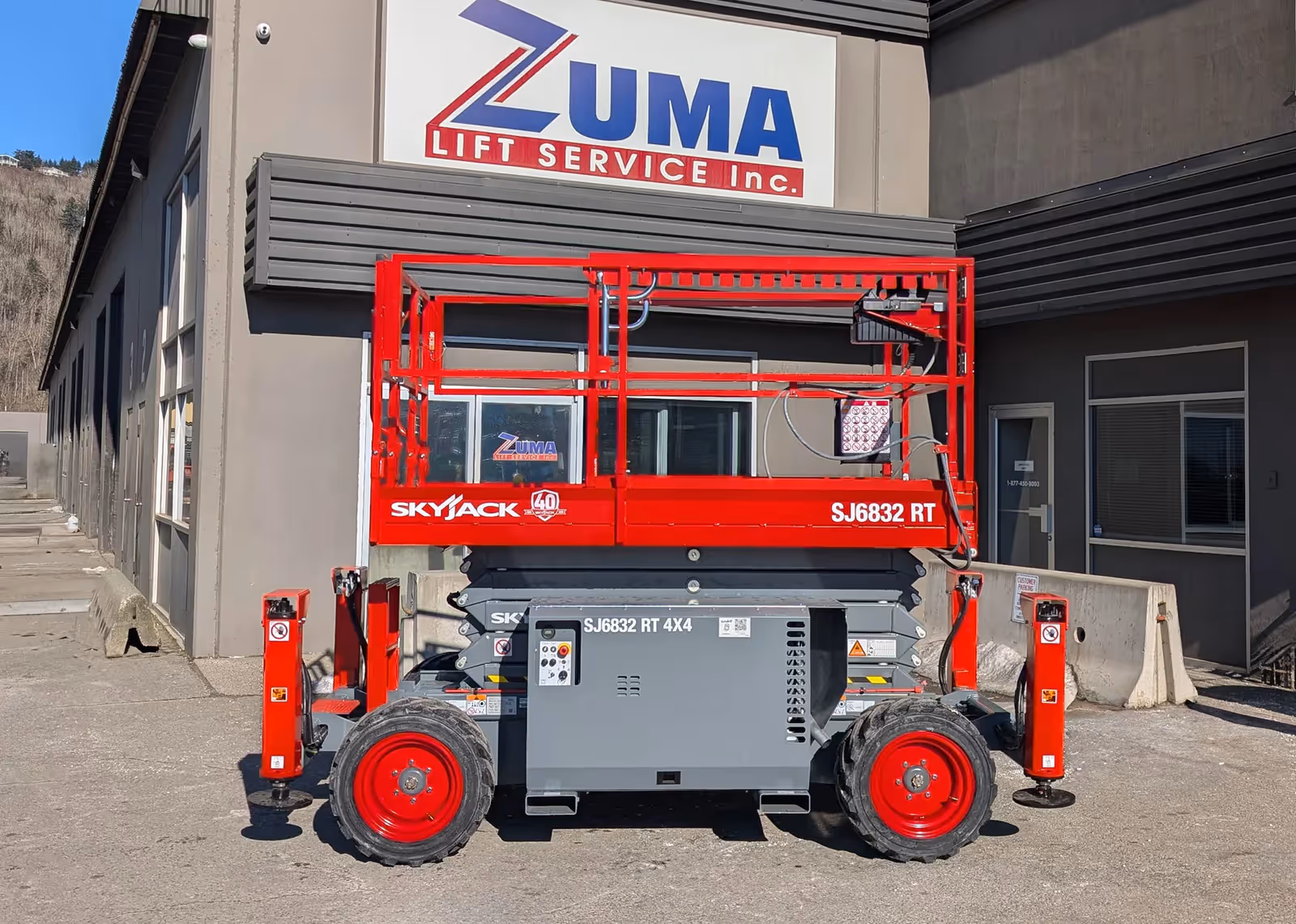 NEW Skyjack SJ6832 RT Scissor Lift