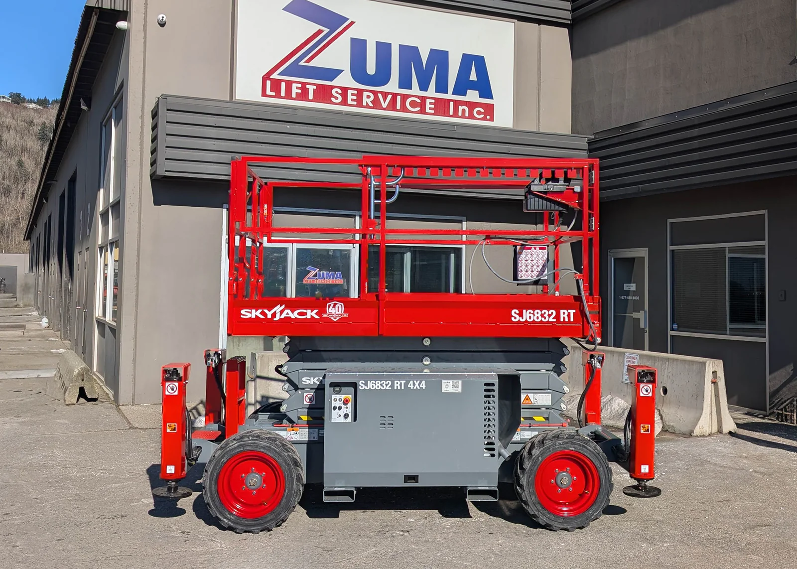 NEW Skyjack SJ6832 RT Scissor Lift