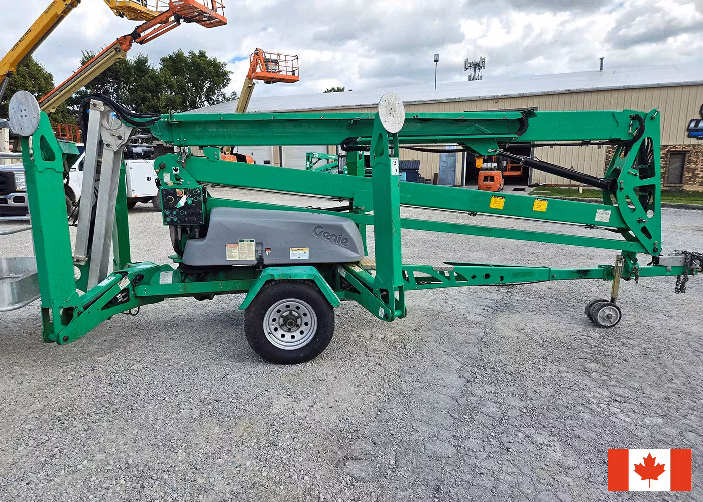 2015 Genie TZ50 Towable Boom Lift