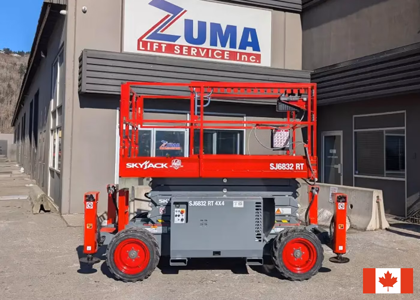 NEW Skyjack SJ6832 RT Scissor Lift