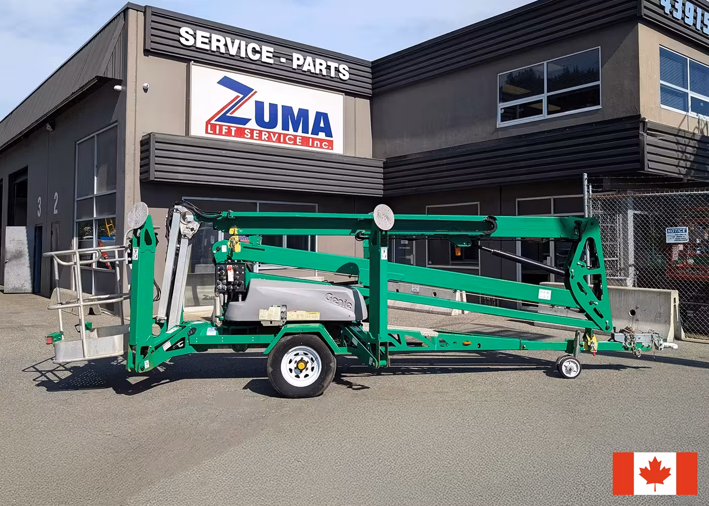 2018 Genie TZ-50 DC Towable Boom Lift