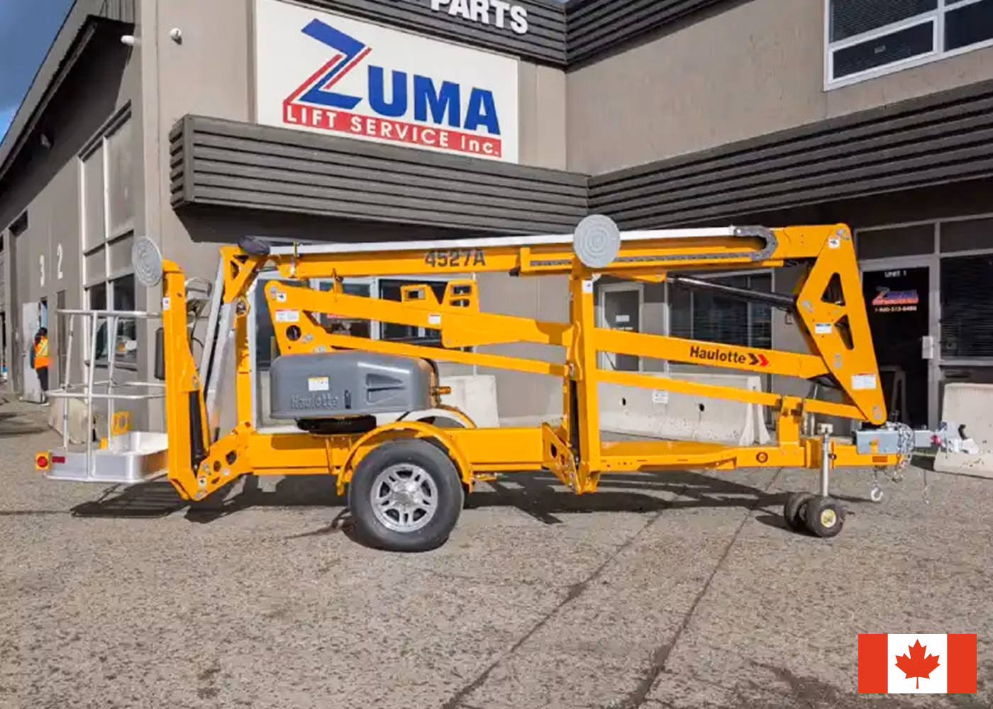NEW Haulotte 4527A Towable Boom Lift (Western Canada)