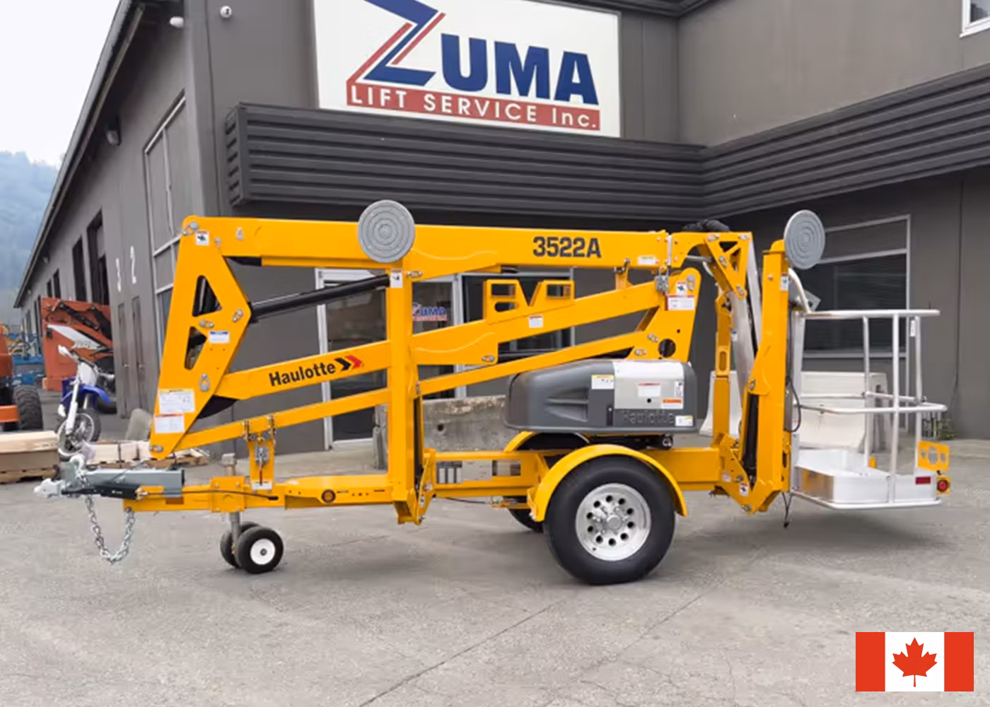 NEW Haulotte 3522A Towable Boom Lift (Western Canada)
