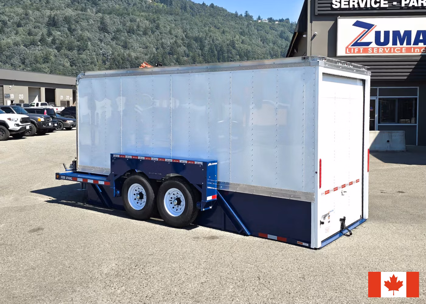 NEW Air-tow E-16 XL Enclosed Drop Deck Trailer