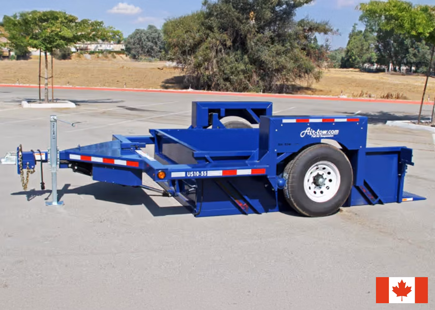 NEW Air-tow US10-55 Utility Drop Deck Trailer