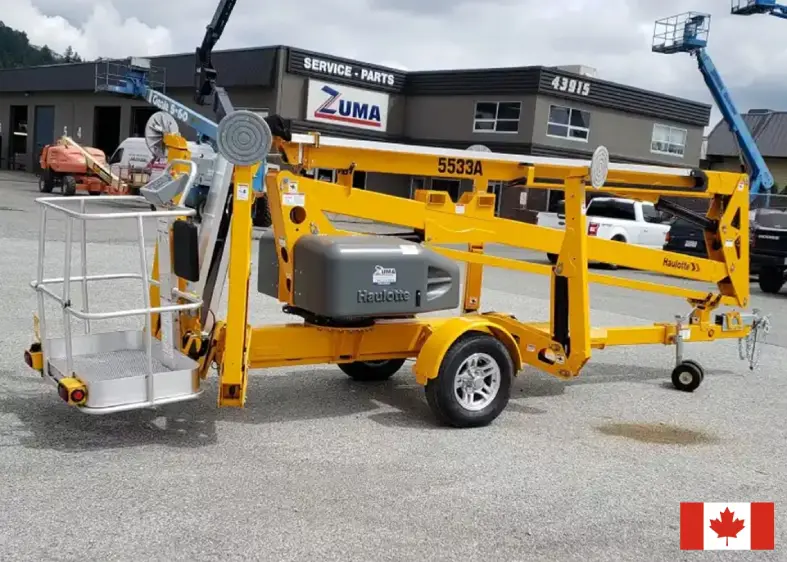NEW Biljax / Haulotte 5533A Towable Boom Lift (Western Canada)