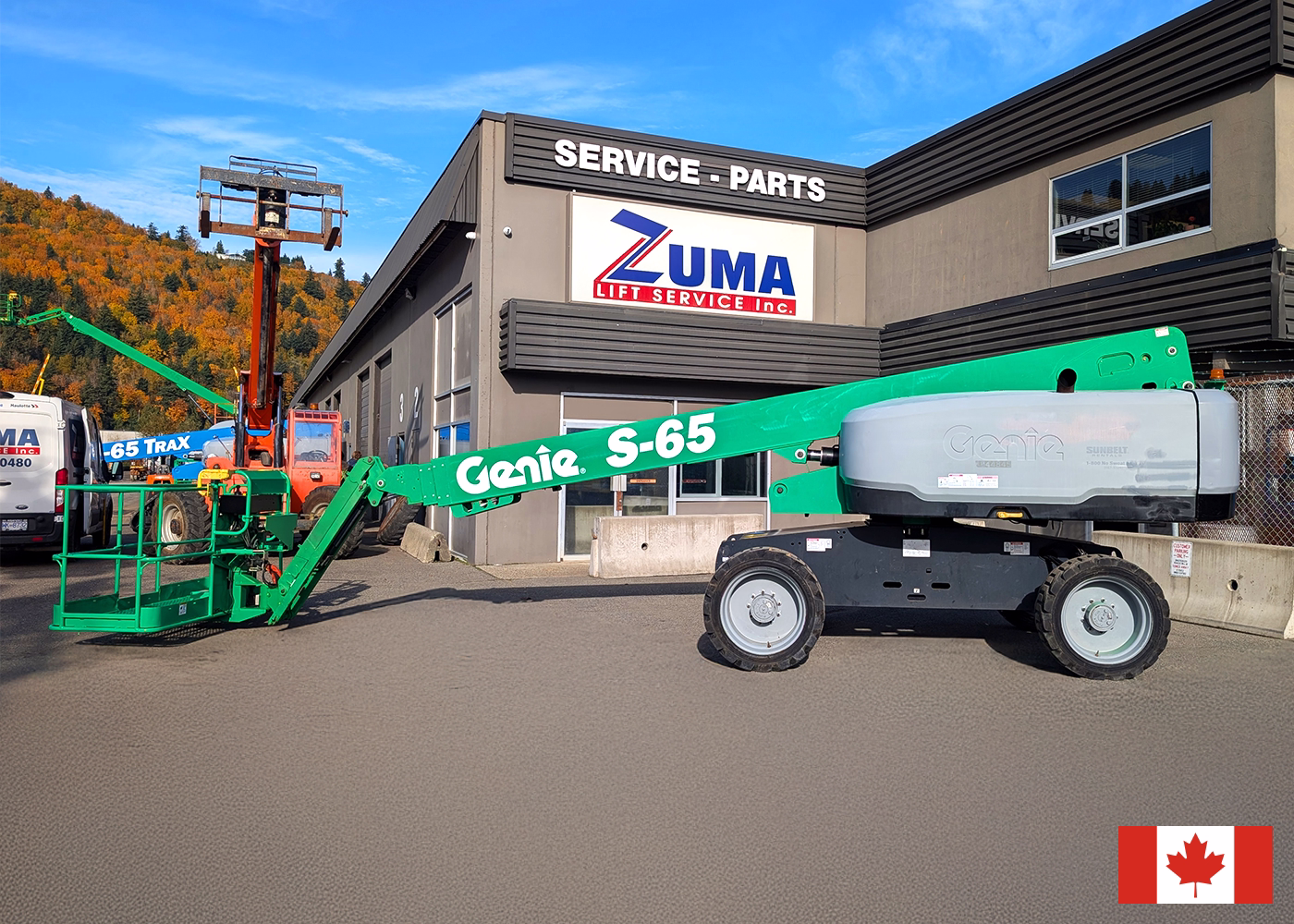 2017 Genie S-65 Boom Lift