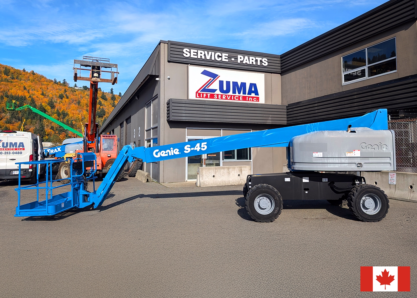 2017 Genie S45 Boom Lift
