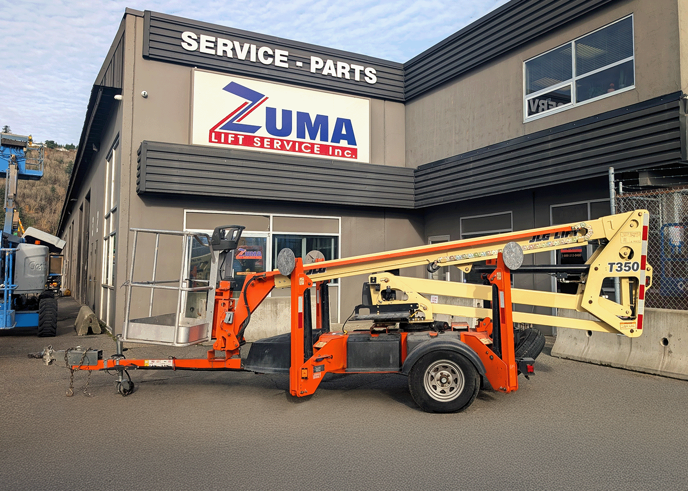 2018 JLG T350 Towable Boom Lift