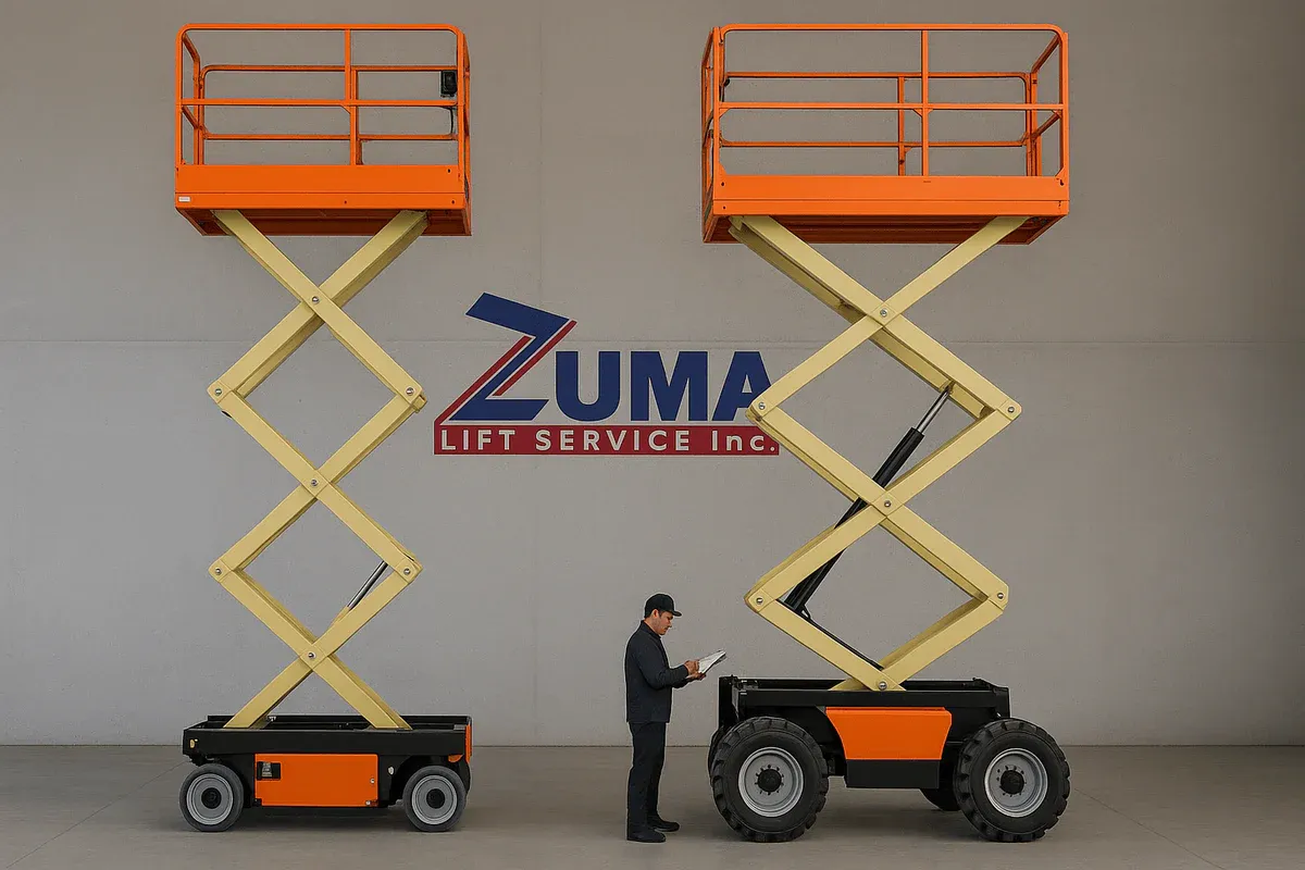 scissor lift cost