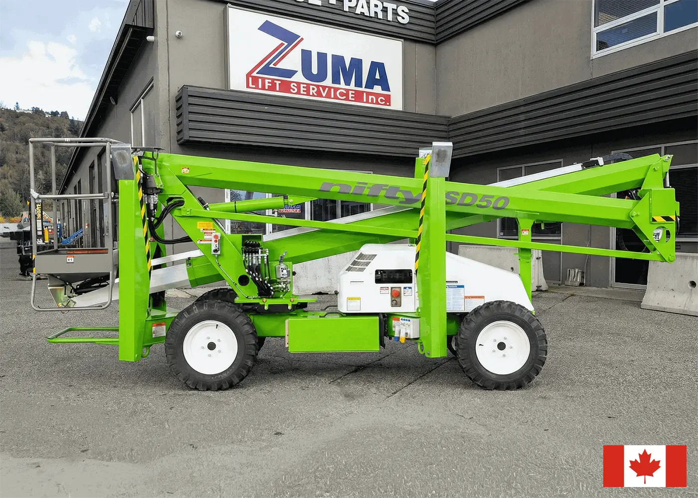 NEW Niftylift SD50 4x4 – The Ultimate Lightweight Boom Lift (Trailerable & Self-Drive)