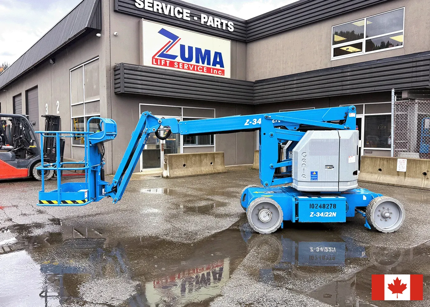 2014 Genie Z34/22N Boom Lift
