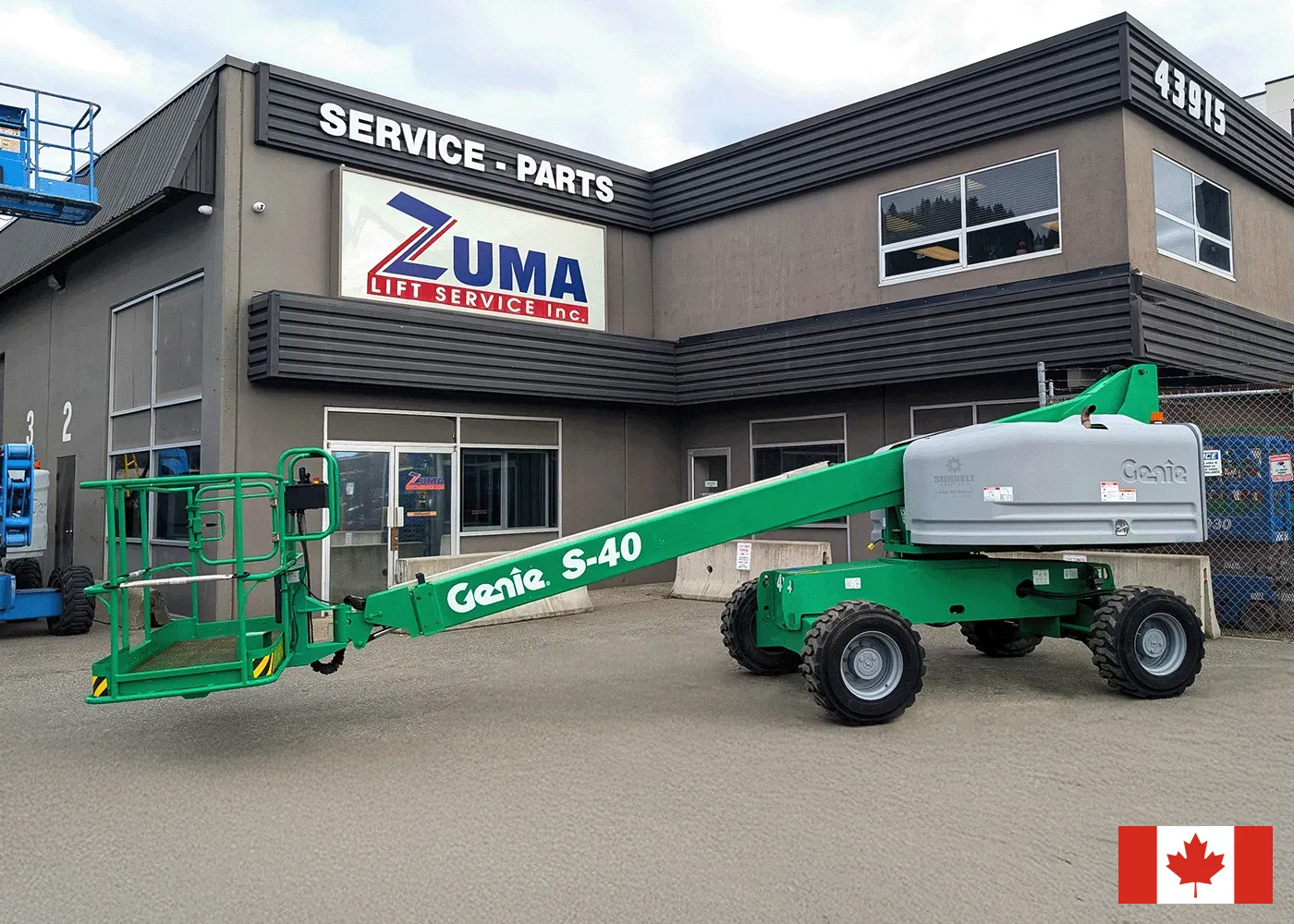 2016 Genie S40 Boom Lift
