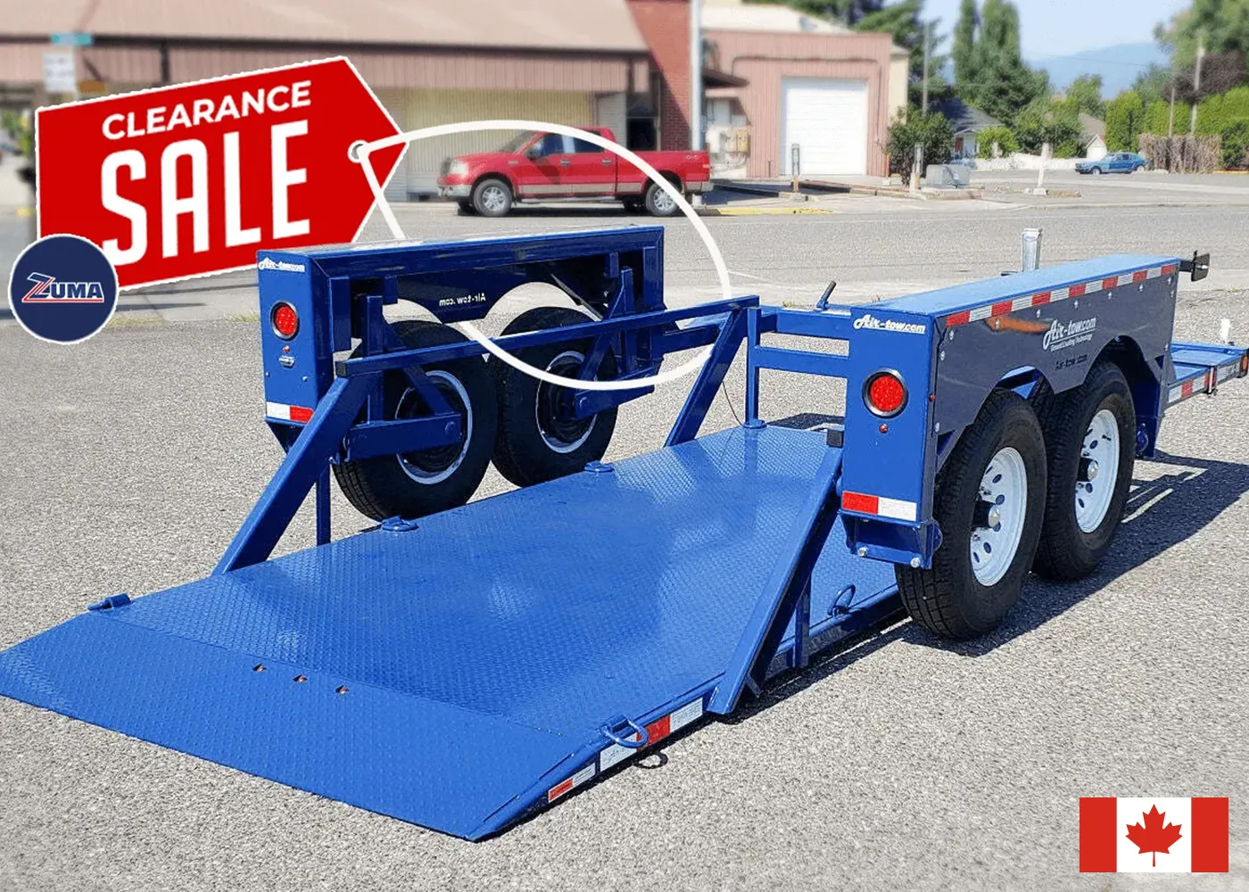 New 2024 Air-tow T14-10 Drop Deck Trailer