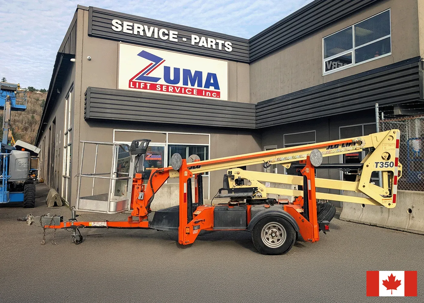 2018 JLG T350 Towable Boom Lift