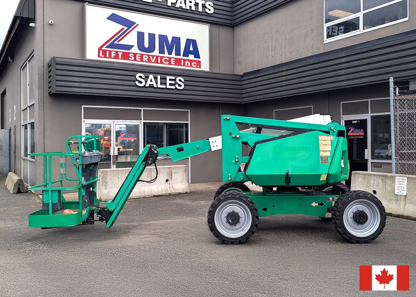 2016 JLG 340AJ Boom Lift