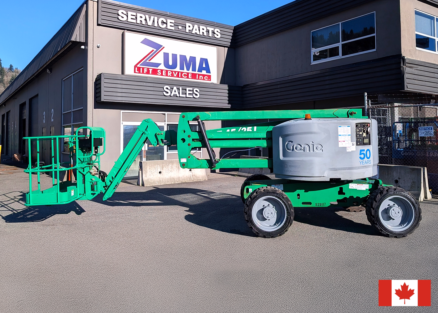2016 Genie Z45/25J Boom Lift
