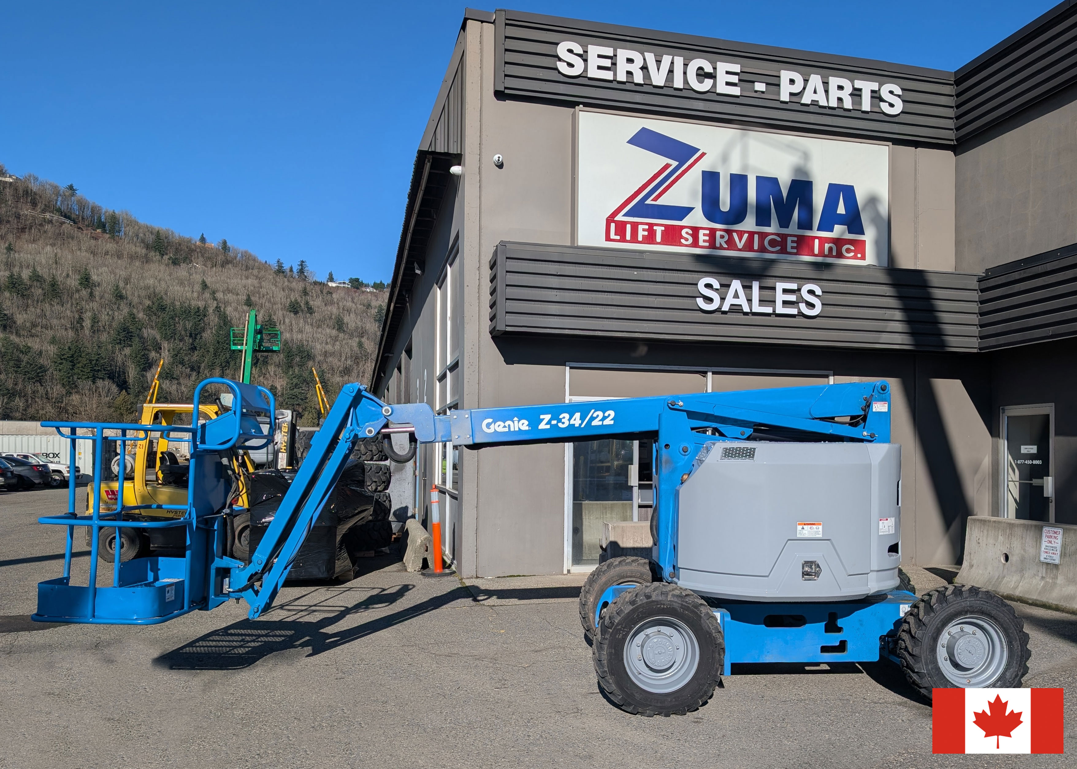 2018 Genie Z34/22 Boom Lift