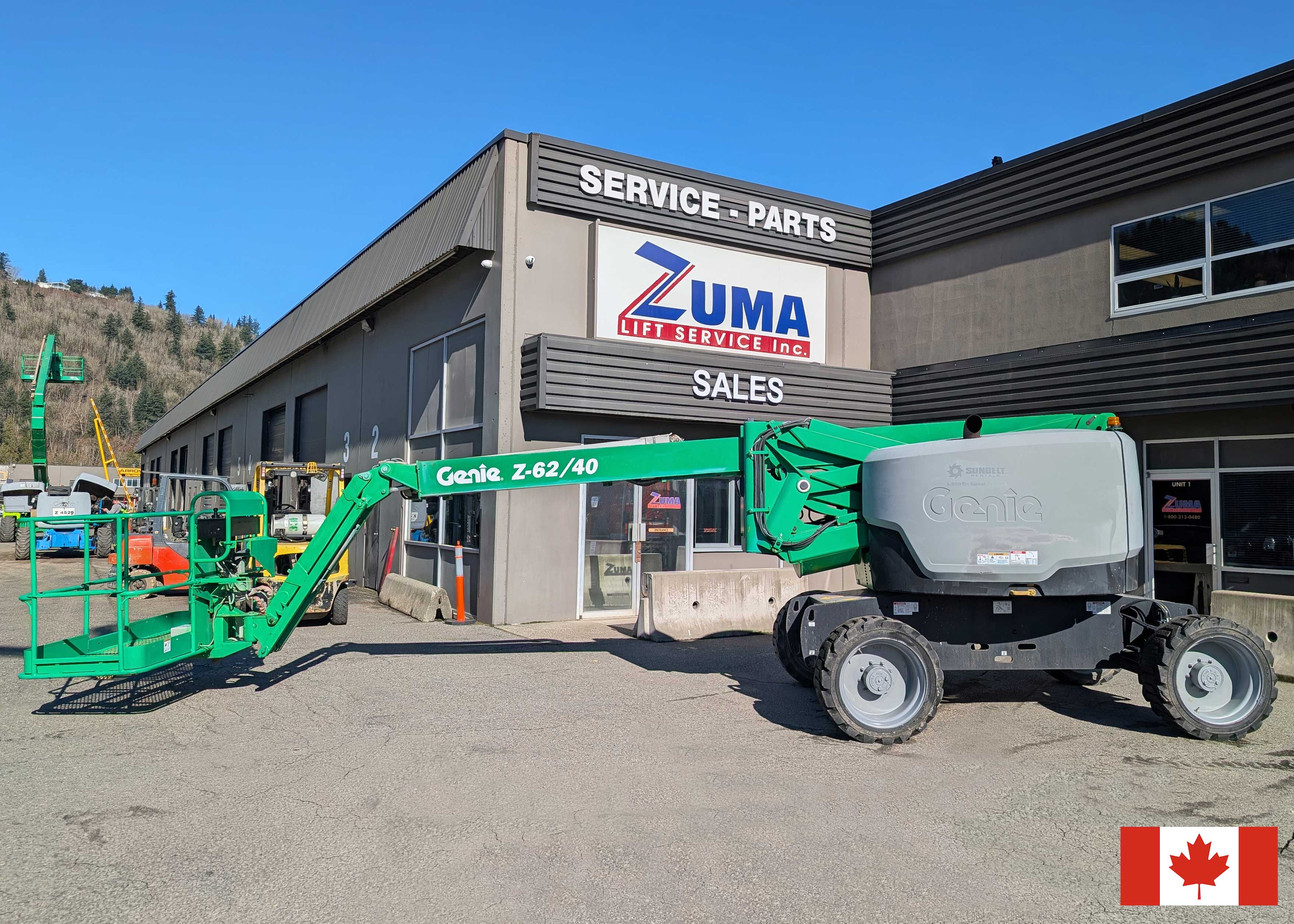 2016 Genie Z62/40 Boom Lift
