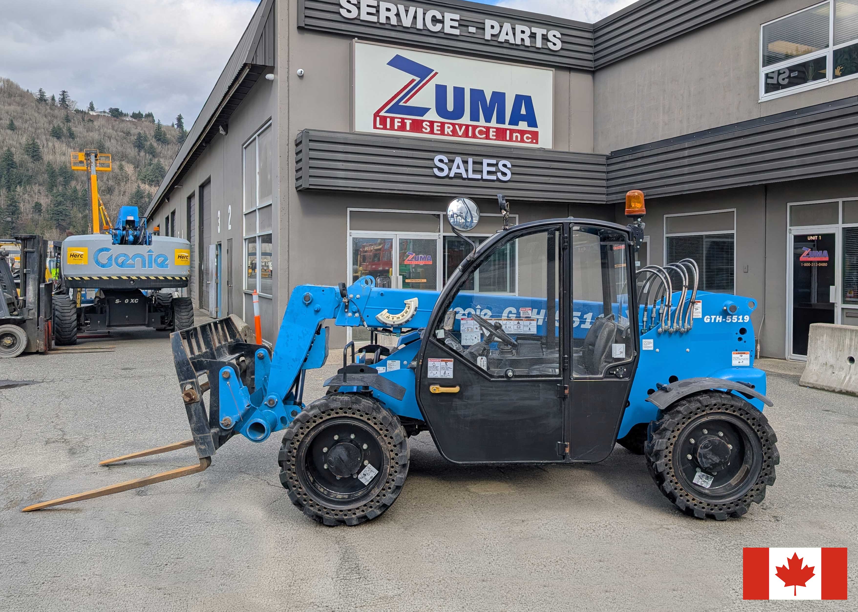 2018 Genie GTH-5519 Telehandler